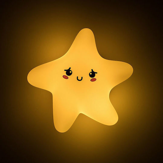 Rabalux Nursery Night Light LED Battery Yellow Warm