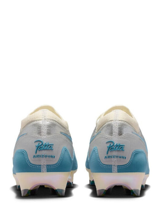 Nike Mercurial Zoom Vapor 16 Elite SE X Patta Fußballschuhe mit Stollen Türkis