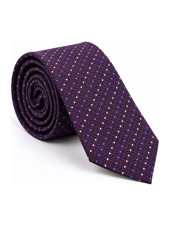 Mcan Cravată Bărbați Sintetic Tipărit Violet