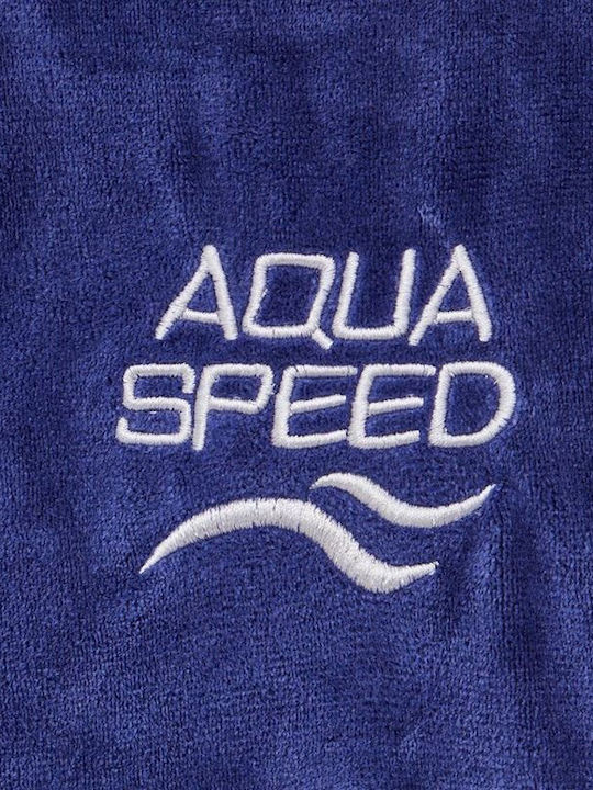 Aquaspeed Плажен Пончо от Микрофибър Син