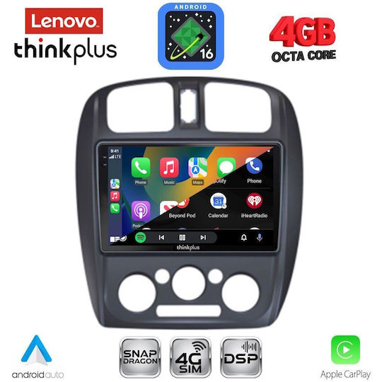 Lenovo Car Audio System for Mazda 323 1998-2004 (Bluetooth/USB/WiFi/GPS/Apple CarPlay/Android Auto) with 9" Touch Screen