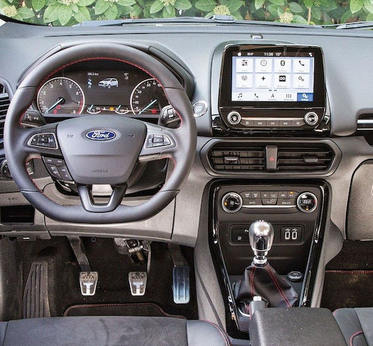 Lenovo Автомобилна Аудио Система За Ford EcoSport 2018-2023 Bluetooth USB Вграден Wi-Fi GPS Apple CarPlay Android Auto С Touch Screen 10"