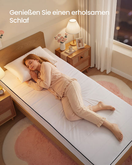 Vasagle Μονό Στρώμα Memory Foam Διπλής Όψης Roll Pack 90x200x16cm