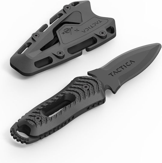 Tactica Tactica Messer Ausbildung Schwarz mit Scheide