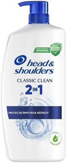 Head & Shoulders 2in1 Classic Clean Shampoos against Dandruff 800ml