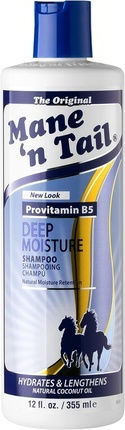 Mane 'n Tail Deep Moisturizing Sampon de par Pentru Hidratăre Păr Uscat 355ml