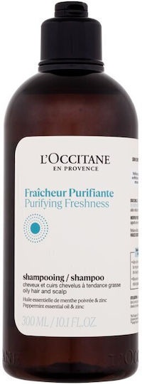 L'Occitane Sampon de Par Purificare Prospețime Hidratare și Curățare Profundă 300ml