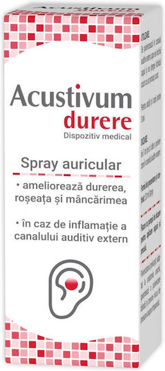 Zdrovit Acustivum Spray for Ear Cleaning 20ml 1 Piece