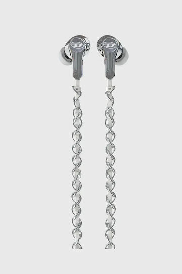 Diesel Căști In Ear Argintii DP0985-0PHIN-01