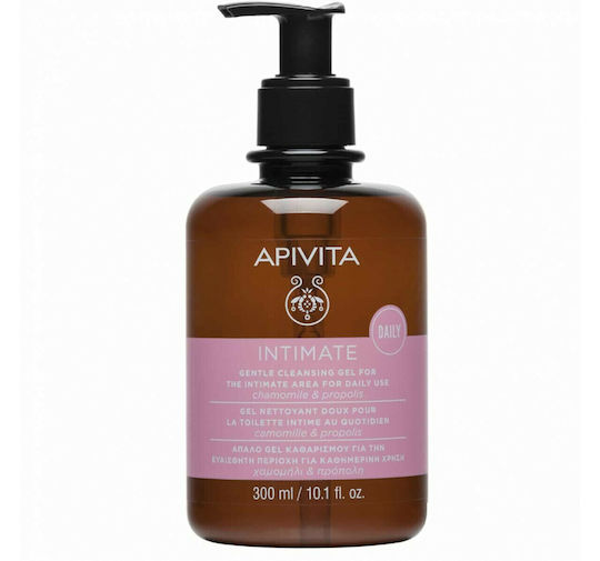 Apivita Intimate Daily pH 5 Gel for Gentle Cleansing of the Intimate Area 300ml