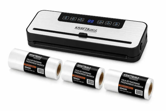 Sigilatoare pentru vid 150w 80kpa 32cm Sous-vide Pulse 3 Role 15m Film Kraft&dele Top42313