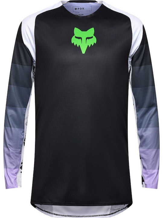 Fox Flexair Grid Tricou Pentru Bărbați Motocross Mânecă Lungă Culoare Neagră Fox Flexair Grid Tricou Pentru Bărbați Motocross Mânecă Lungă Culoare Neagră