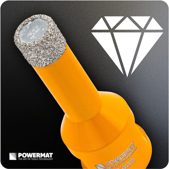 Powermat Dry Cutting Hole Saw with Diameter from 10mm to 120mm for Tile