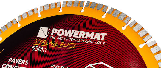 Powermat Powermat Schleifscheiben Für Baumaterialien Mit 24 Klinge 350mm