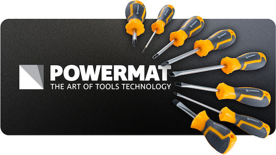 Powermat Σετ 8 Μαγνητικά Κατσαβίδια Ακριβείας