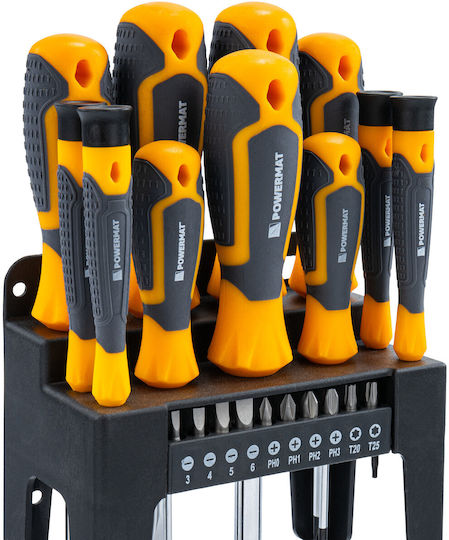 Powermat Set of 21 Magnetic Precision Screwdrivers