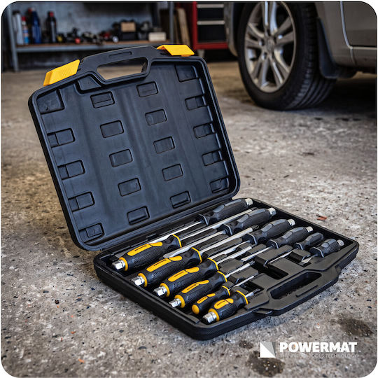 Powermat Set of 12 Impact Magnetic Precision Screwdrivers