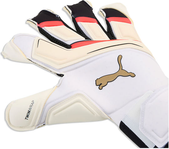 PUMA Ultimate Hybrid Torwarthandschuhe Erwachsene Blau