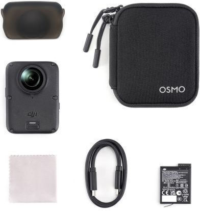 DJI Osmo 360 II Action Camera 8K 360° Standard Combo with 2" Touch Screen and Wi-Fi Black