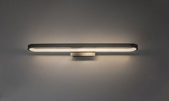 Rabalux Modern Bathroom Wall Lamp with Integrated LED and Natural White Light Grey