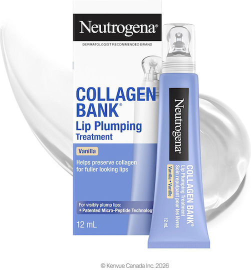 Neutrogena® Collagen Bank Balm Ενίσχυσης Όγκου για τα Χείλη 12ml