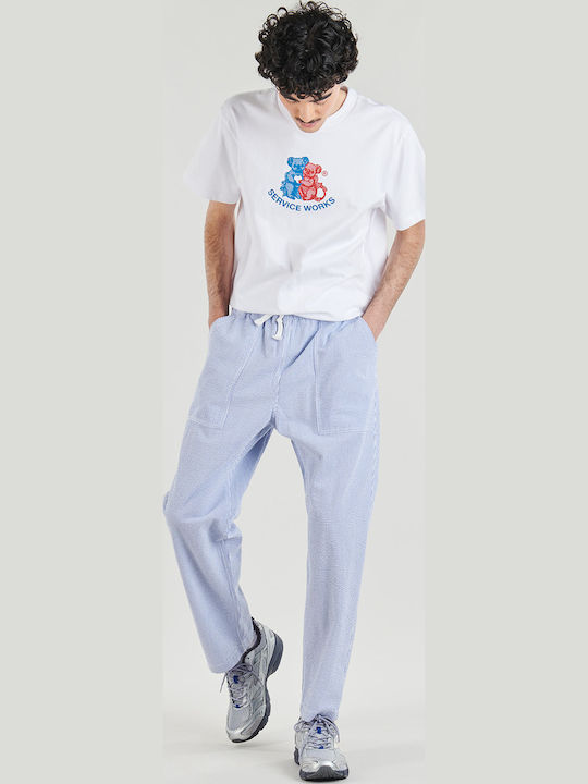 Pantaloni barbati Albastri