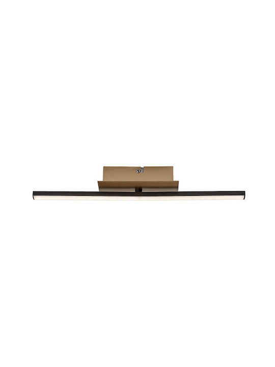 Rabalux Smart Deckenleuchte montieren 40cm Schwarz mit Integrierte LED