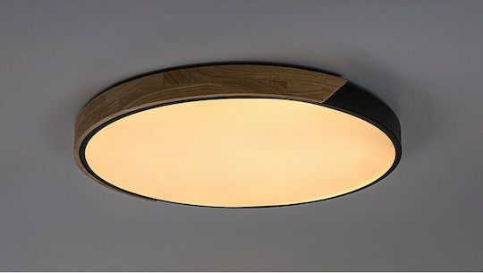 Rabalux Smart Deckenleuchte Schwarz mit Integrierter LED