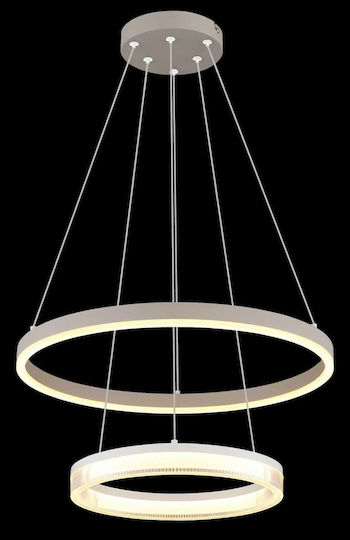 Globo Lighting Κρεμαστό Φωτιστικό Μπεζ