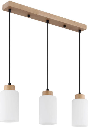 Globo Lighting Κρεμαστό Φωτιστικό Καφέ