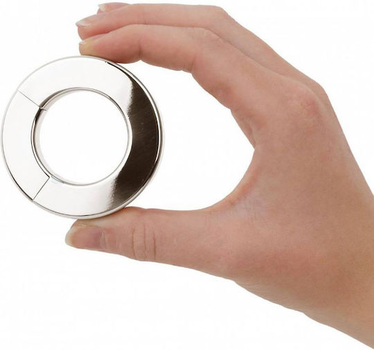 Metallisches Magnetisches Penisring Bedroom Fantasies Magnetischer Schwanzring Silber 6cm