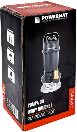 Powermat Ηλεκτρική Αντλία Πυρόσβεσης 550W Μονοφασική