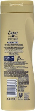 Dove Body Love Care + Visible Glow Selbstbräuner Lotion Körper Hell / Mittel Leicht bis mittel 400ml