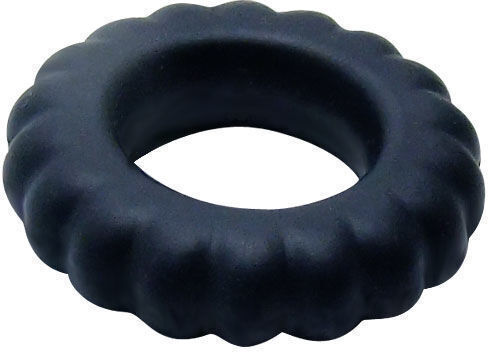 Baile Inel pentru Erecție Titan Negru 2 cm