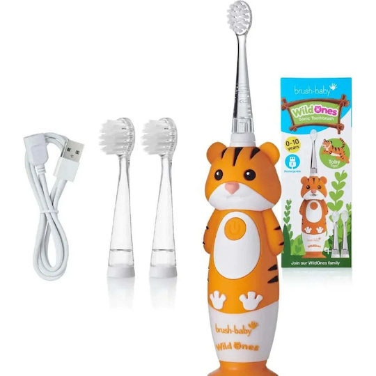 Brush Baby Wildones Παιδική Ηλεκτρική Οδοντόβουρτσα με Χρονόμετρο