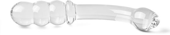 CyprusLoveShop Glass Dildo Glass Dildo Transparent 20cm