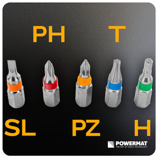 Bit Set + 60mm Extension 21pcs Case Pm-zb-21zn