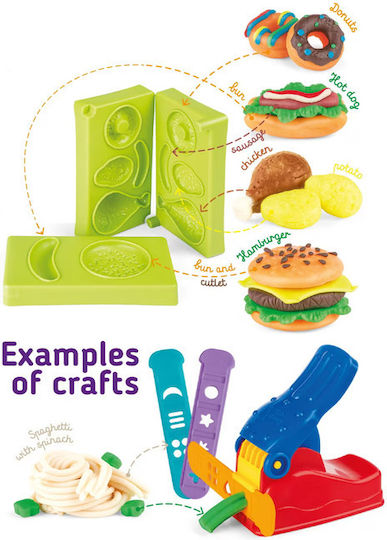 Genio Kids Aluat de modelare Colorat pentru 3+ Ani