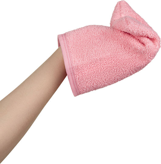 Akuku Baby Bath Sponge Glove Pink