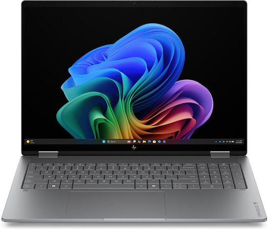 HP OmniBook X FlipNGAI 16-cc0004nwx 16" OLED Тъчскрийн 120Hz (Ryzen AI 400 Series-7 445/24GB/512GB SSD/W11 Home) (Английска клавиатура US)