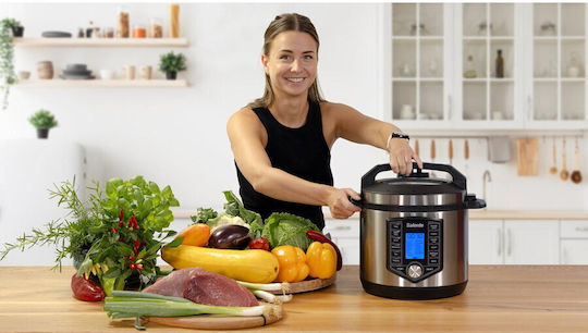 Salente Salente Cuco II Multifunktionskocher 1200W mit Gewicht 6lt