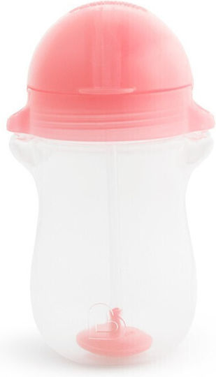 Munchkin Детска Чаша от Силикон Розова 296ml за 12м+