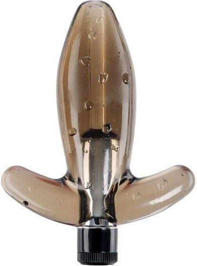 Seven Creations EZ Anal Plug mit Vibration Schwarz 11cm