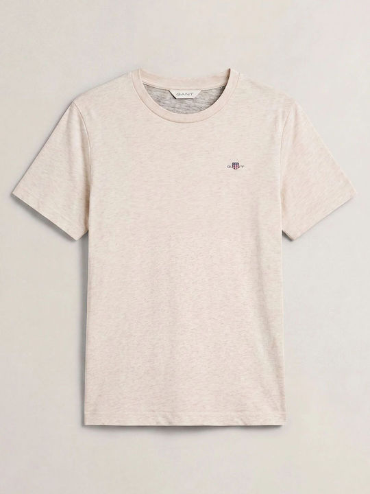Gant Reg Shield T-Shirt Cream
