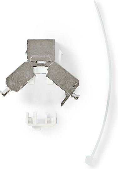 Nedis Single Outdoor RJ45 Cat6 Network Socket in Gold CCGB89720ME