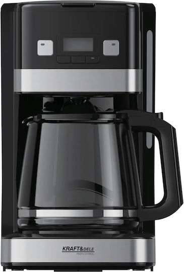 Kraft & Dele Cafetieră cu filtru programabilă 1200W