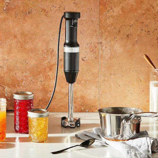 Kitchenaid Ραβδομπλέντερ με Ανοξείδωτη Ράβδο 180W Μαύρο