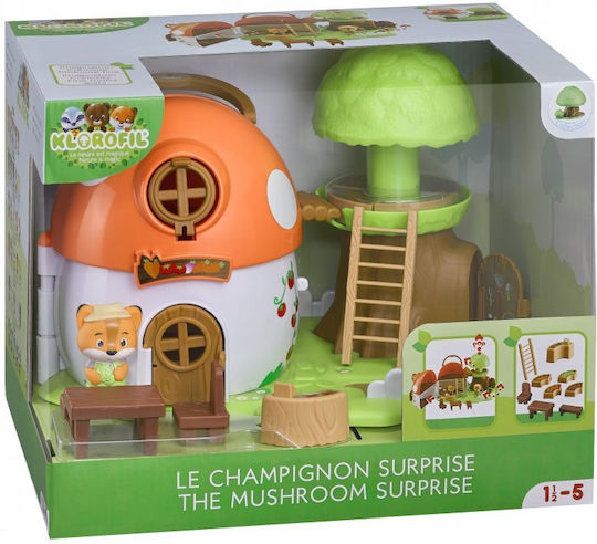 Les Klorofil Les Klorofil Miniatur-Spaßspielzeug Pilz 19cm (Mehrfach Designs)