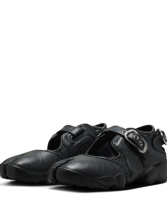 Air Rift Damen Sneakers Anthrazit Metallic Silver