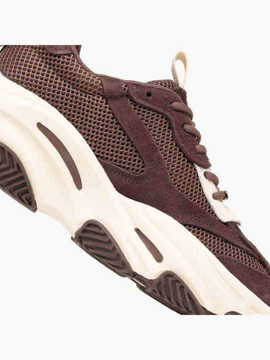 Women's Chunky Sneakers Brown